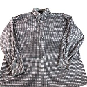 Wrangler George Strait Collection XXL Men's Long Sleeve‎ Shirt Western Cowboy